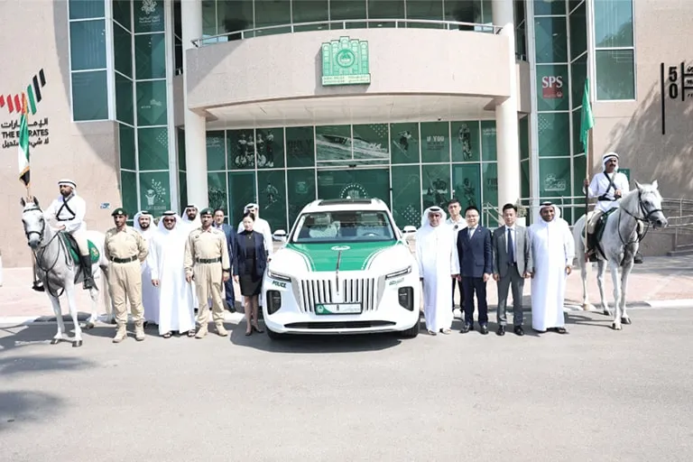 Supercar Lineup Owned by the Dubai Police