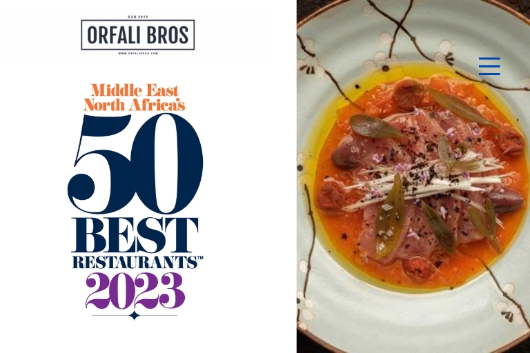 Orfali Bros Bistro: No.1 Restaurant in MENA Region