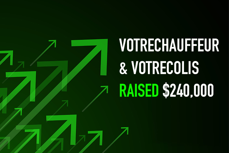 Moroccan Votrechauffeur and Votercolis Raise $240,000