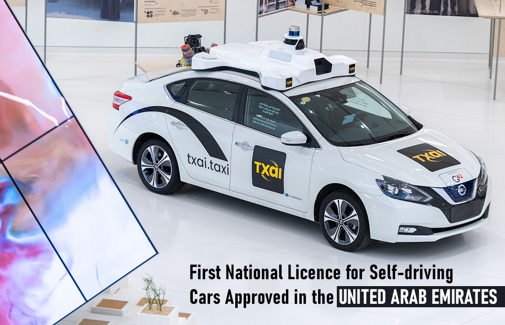 First National Licence for Self-driving Cars Approved in the United Arab Emirates