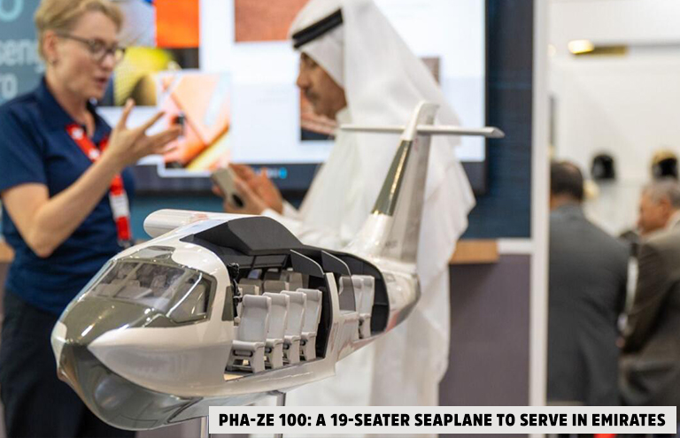 PHA-ZE 100: A 19-Seater Seaplane to Serve in Emirates