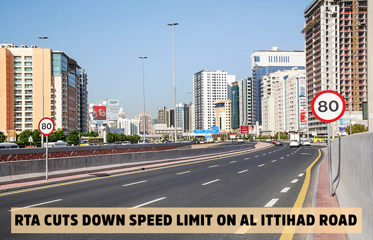 RTA Cuts Down Speed Limit on Al Ittihad Road