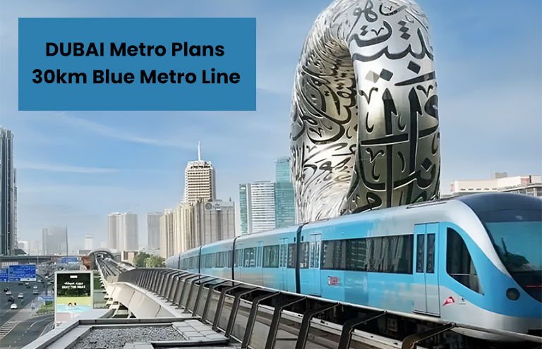 Dubai Metro Plans 30km Blue Metro Line