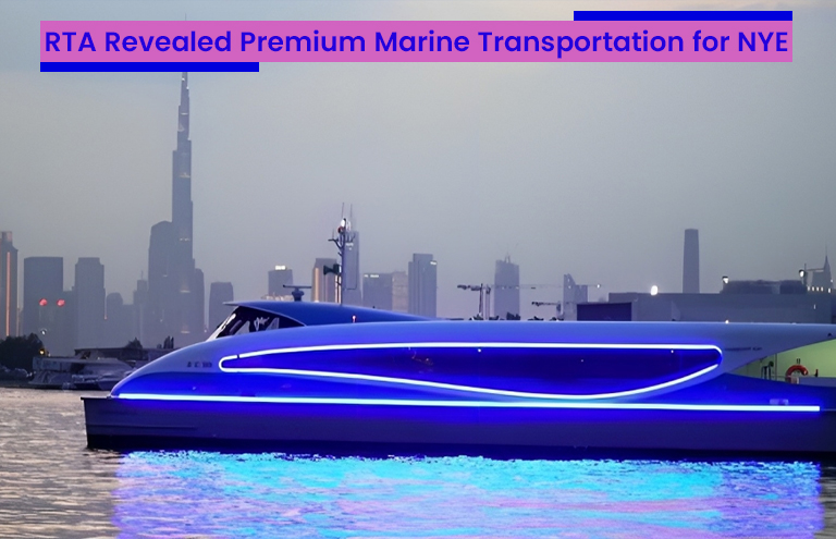 RTA Announces Premium Marine Transportation for NYE