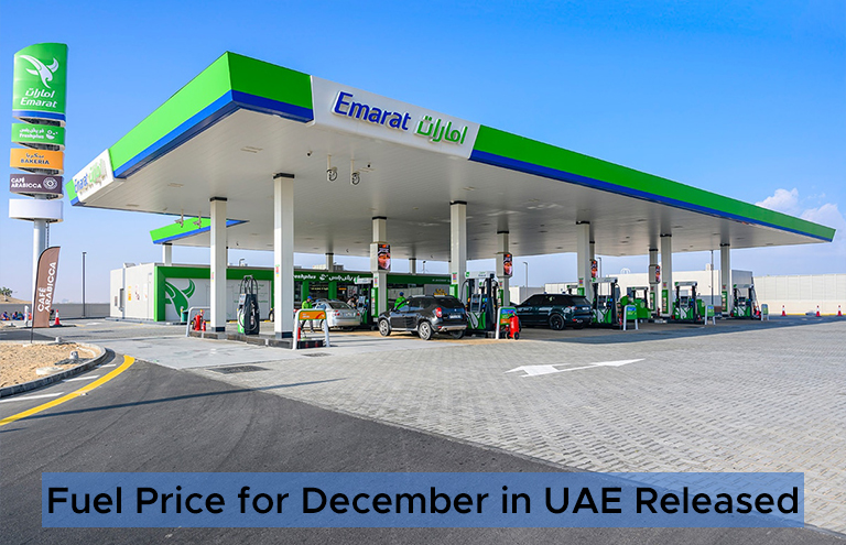 Fuel Price for December in UAE Released