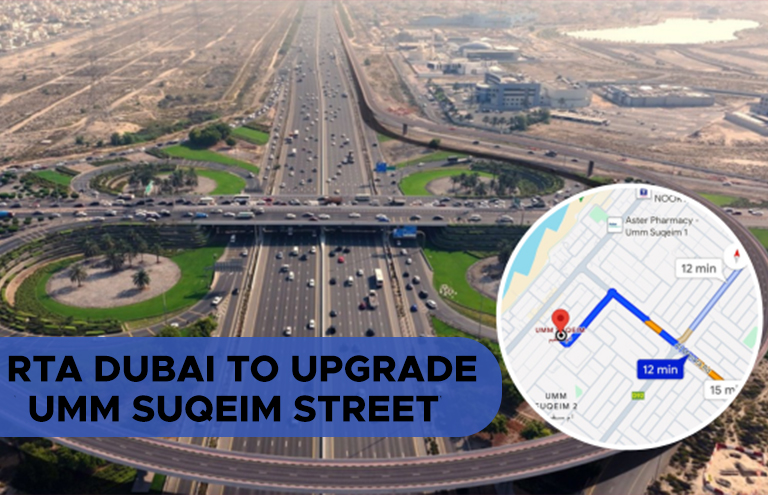 RTA Dubai to Upgrade Umm Suqeim Street